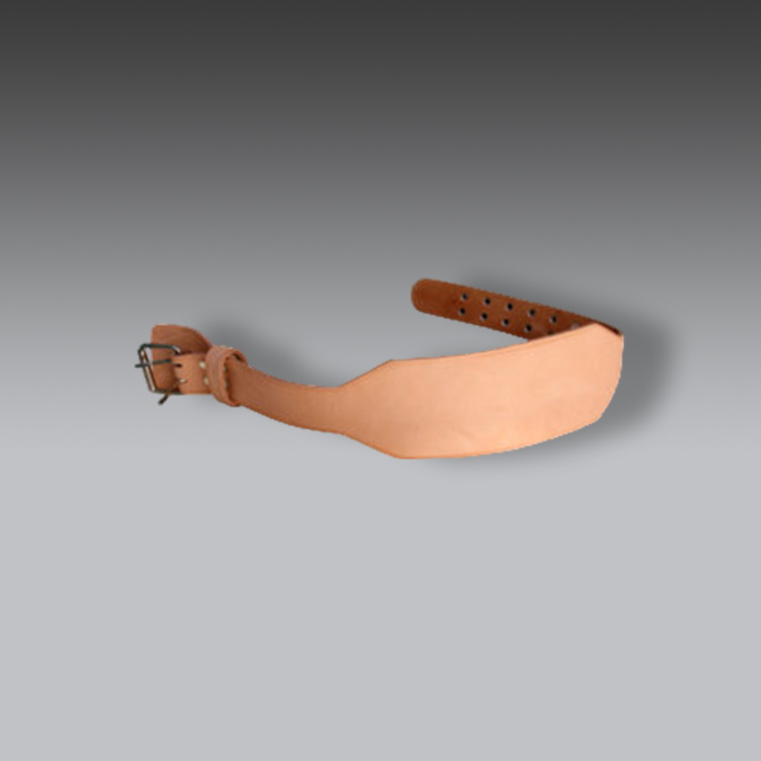 fajas para la seguridad industrial cinturon de cuero tipo estibador modelo cec marca geisa