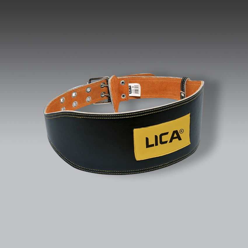 fajas para la seguridad industrial de vaqueta modelo fv marca lica