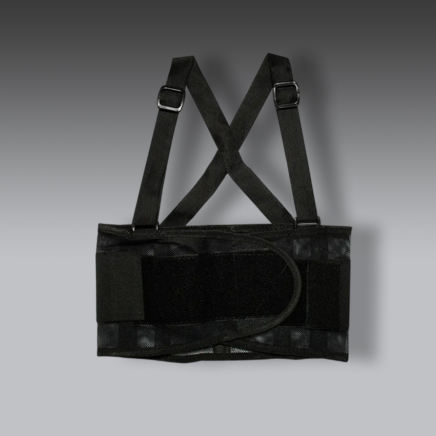 fajas para la seguridad industrial elastica de malla respirable con 4 varillas g modelo 137506 marca surtek