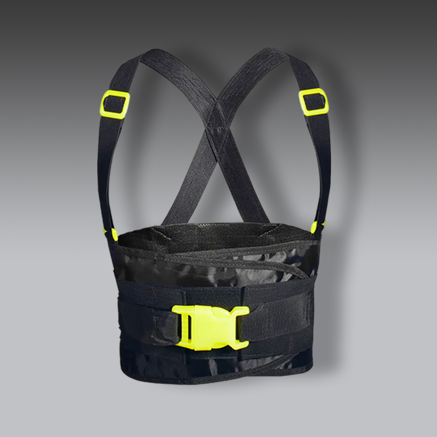 fajas para la seguridad industrial elastica reforzada con hebilla de alta visibilidad eeg modelo 137542 marca urrea