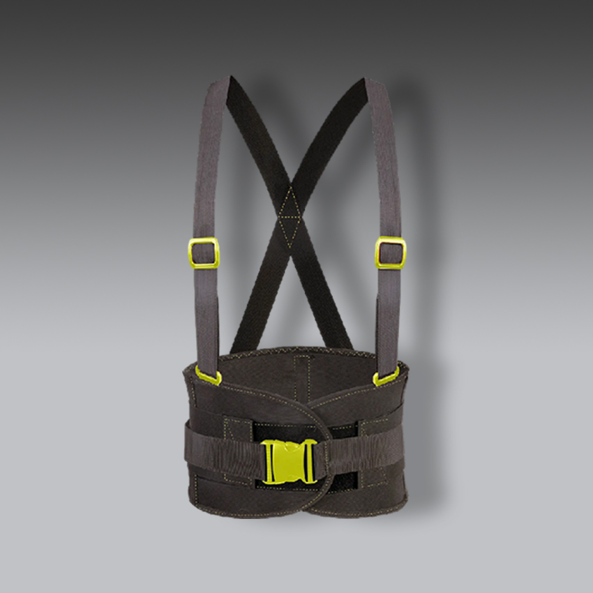 fajas para la seguridad industrial elastica reforzadas con hebillas de alta visibilidad de 3 cinturones eg modelo usf01x marca urrea