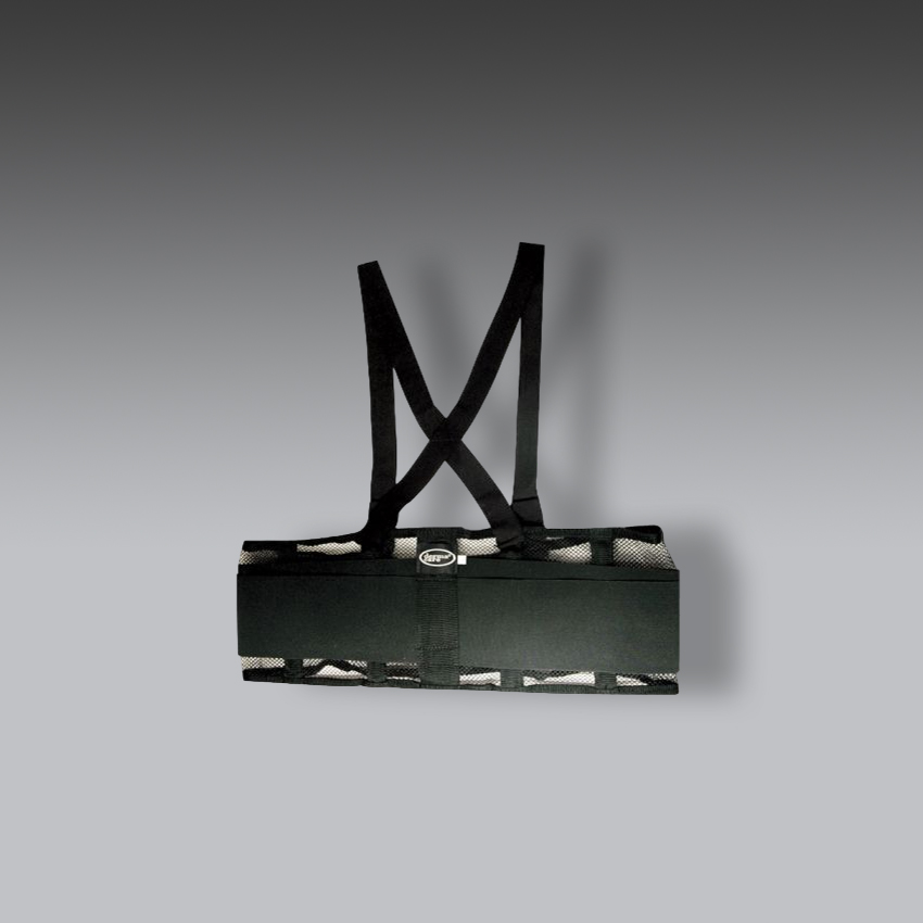 fajas para la seguridad industrial reforzada con tirantes talla chica modelo frc marca dermacare