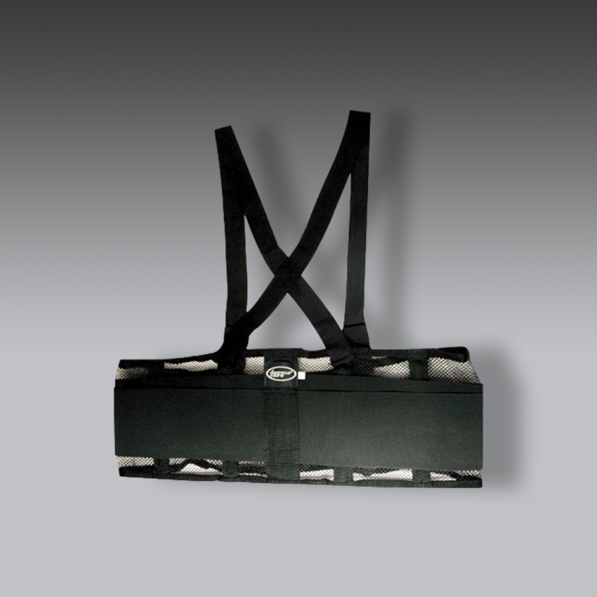 fajas para la seguridad industrial reforzada con tirantes talla grande modelo fr marca dermacare