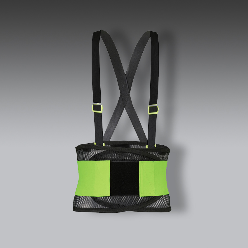fajas para la seguridad industrial soporte sacrolumbar de malla modelo jyr 800 marca jyrsa