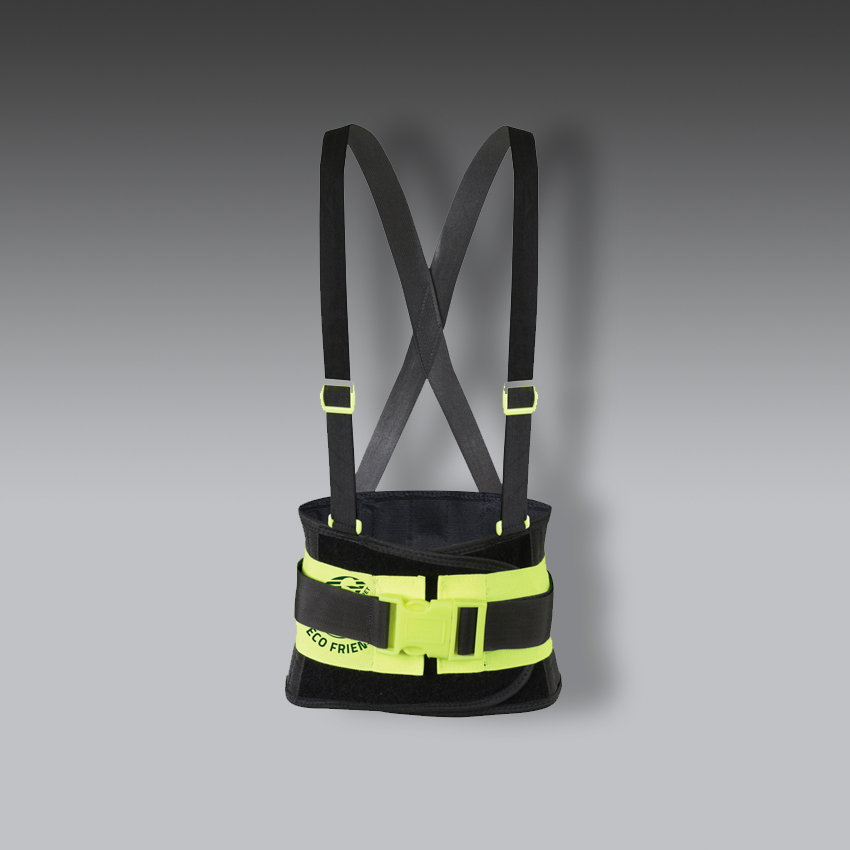 fajas para la seguridad industrial soporte sacrolumbar elastico de amplio ajuste modelo eco 8163c marca jyrsa